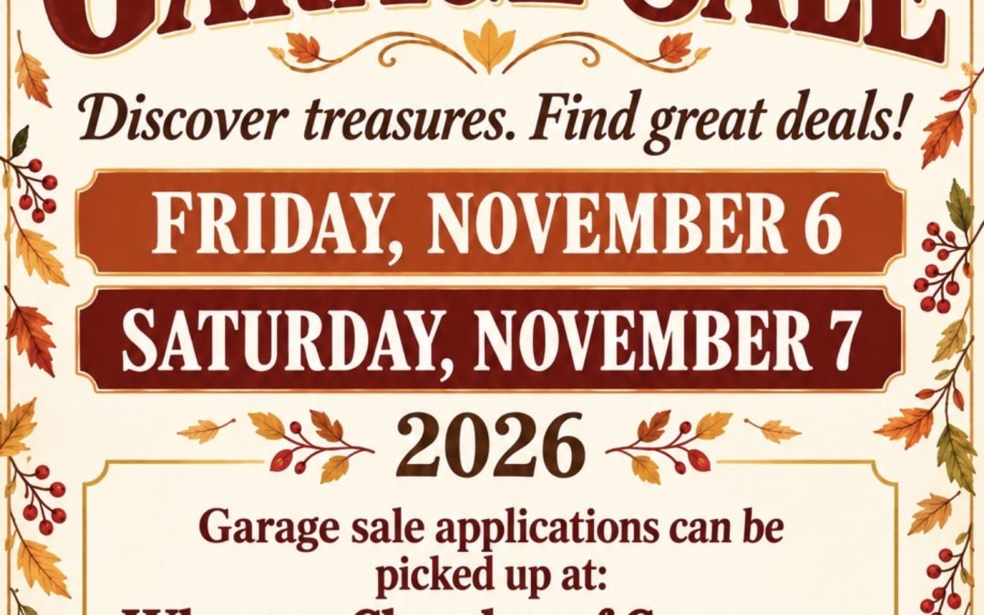 2026 Fall Garage Sale